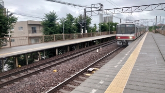 岡崎公園前駅から新安城駅の乗車記録(乗りつぶし)写真