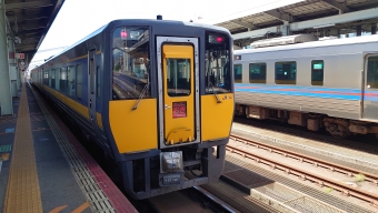 鳥取駅から松江駅の乗車記録(乗りつぶし)写真