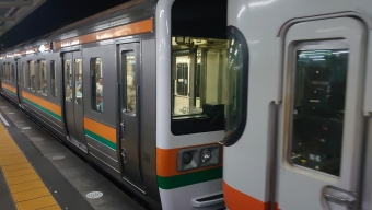 三島駅から静岡駅の乗車記録(乗りつぶし)写真
