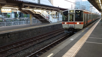 刈谷駅から大垣駅の乗車記録(乗りつぶし)写真