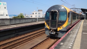 丸亀駅から松山駅の乗車記録(乗りつぶし)写真