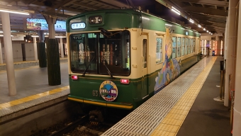 嵐山駅から嵐電天神川駅:鉄道乗車記録の写真