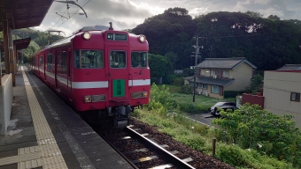 こどもの国駅から吉良吉田駅の乗車記録(乗りつぶし)写真