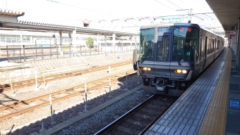 米原駅から野洲駅:鉄道乗車記録の写真