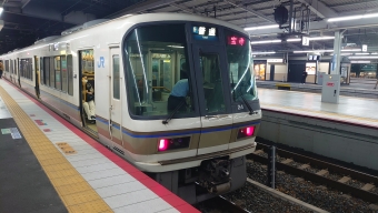 新大阪駅から久宝寺駅:鉄道乗車記録の写真