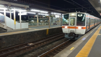 刈谷駅から大府駅の乗車記録(乗りつぶし)写真