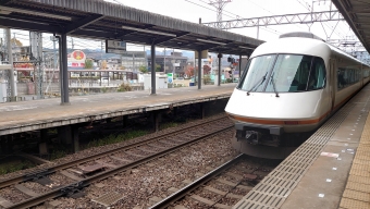 名張駅から津駅の乗車記録(乗りつぶし)写真