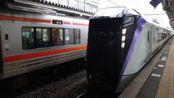松本駅から南小谷駅の乗車記録(乗りつぶし)写真