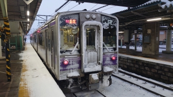 水沢駅から盛岡駅:鉄道乗車記録の写真