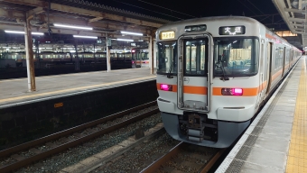 豊橋駅から刈谷駅の乗車記録(乗りつぶし)写真