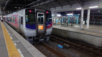 高松駅から中村駅の乗車記録(乗りつぶし)写真