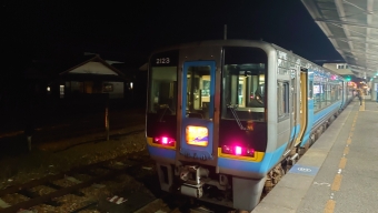 窪川駅から土佐入野駅の乗車記録(乗りつぶし)写真