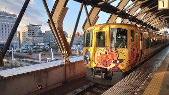 高知駅から後免駅:鉄道乗車記録の写真