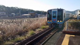 土佐入野駅から高知駅の乗車記録(乗りつぶし)写真