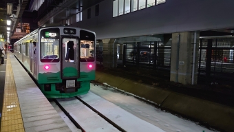 上越妙高駅から春日山駅の乗車記録(乗りつぶし)写真