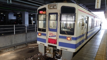 越後湯沢駅から新井駅の乗車記録(乗りつぶし)写真