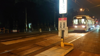 住吉停留場から恵美須町停留場:鉄道乗車記録の写真