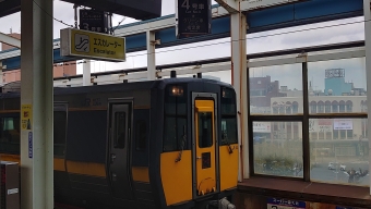 鳥取駅から郡家駅:鉄道乗車記録の写真