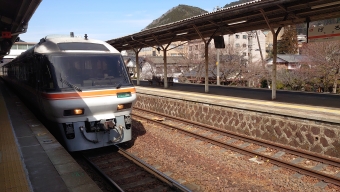 下呂駅から岐阜駅の乗車記録(乗りつぶし)写真
