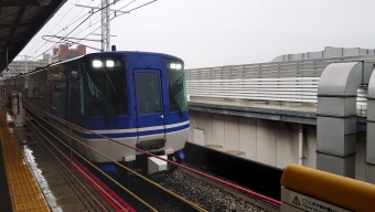 明石駅から大阪駅の乗車記録(乗りつぶし)写真
