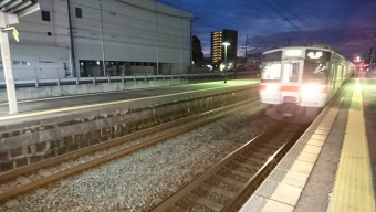 岡崎駅から米原駅の乗車記録(乗りつぶし)写真