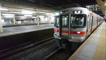 大垣駅から刈谷駅の乗車記録(乗りつぶし)写真