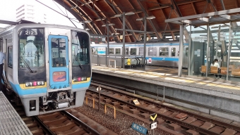 高知駅から土佐入野駅の乗車記録(乗りつぶし)写真