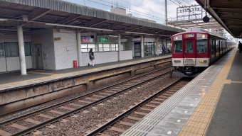 桜井駅から名張駅の乗車記録(乗りつぶし)写真