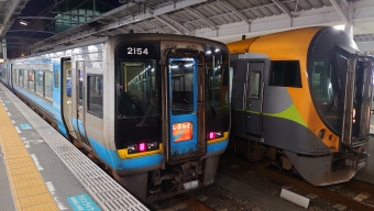 高松駅から阿波池田駅の乗車記録(乗りつぶし)写真