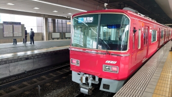 名鉄一宮駅から東岡崎駅の乗車記録(乗りつぶし)写真