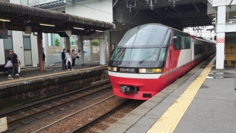 東岡崎駅から豊橋駅の乗車記録(乗りつぶし)写真