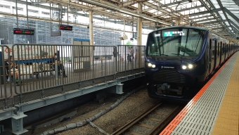 武蔵小杉駅から羽沢横浜国大駅の乗車記録(乗りつぶし)写真