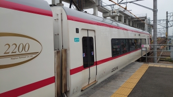 知立駅から名鉄岐阜駅の乗車記録(乗りつぶし)写真