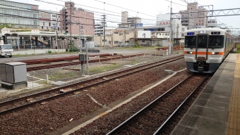 桑名駅から名古屋駅の乗車記録(乗りつぶし)写真