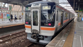岐阜駅から下呂駅の乗車記録(乗りつぶし)写真