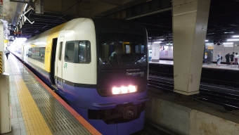 新宿駅から館山駅の乗車記録(乗りつぶし)写真