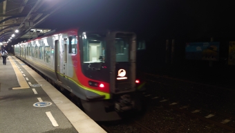 須崎駅から高知駅の乗車記録(乗りつぶし)写真