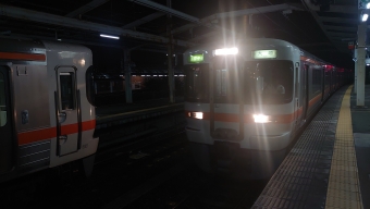 浜松駅から刈谷駅の乗車記録(乗りつぶし)写真