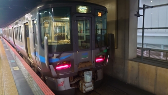 金沢駅から小杉駅の乗車記録(乗りつぶし)写真