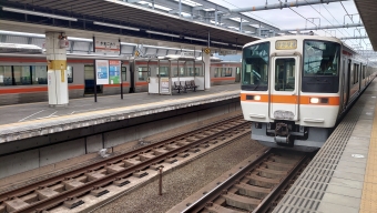 蒲郡駅から大垣駅の乗車記録(乗りつぶし)写真