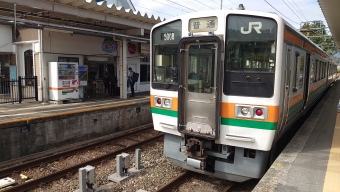 天竜峡駅から茅野駅の乗車記録(乗りつぶし)写真