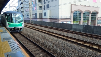 亀有駅から北千住駅の乗車記録(乗りつぶし)写真