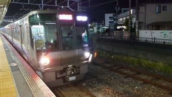 鳳駅から大阪駅の乗車記録(乗りつぶし)写真