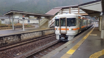 飛騨金山駅から下呂駅の乗車記録(乗りつぶし)写真