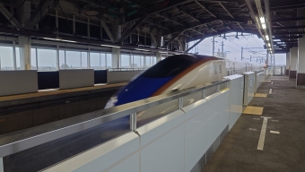 黒部宇奈月温泉駅から金沢駅の乗車記録(乗りつぶし)写真