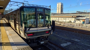 米原駅から石山駅の乗車記録(乗りつぶし)写真