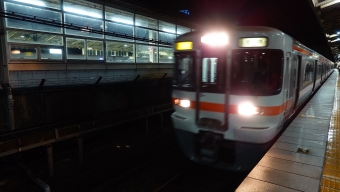 米原駅から豊橋駅の乗車記録(乗りつぶし)写真