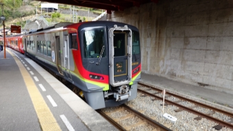 大歩危駅から岡山駅の乗車記録(乗りつぶし)写真