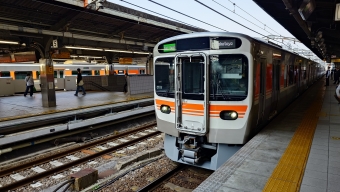 名古屋駅から武豊駅の乗車記録(乗りつぶし)写真