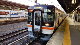 名古屋駅から津駅の乗車記録(乗りつぶし)写真